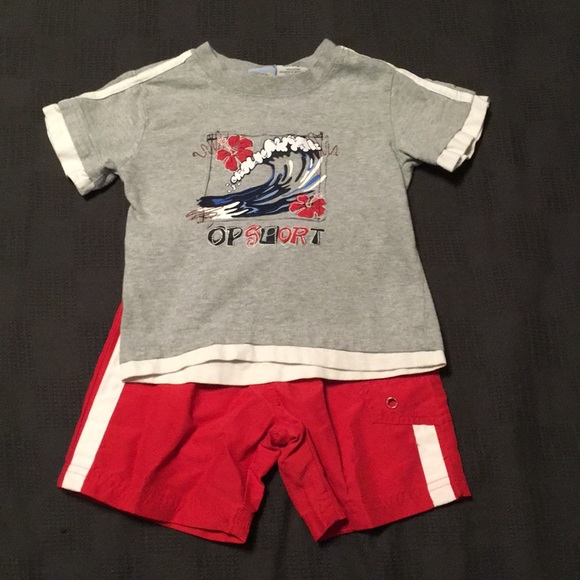 Toddler boys OP shorts set - Picture 1 of 7